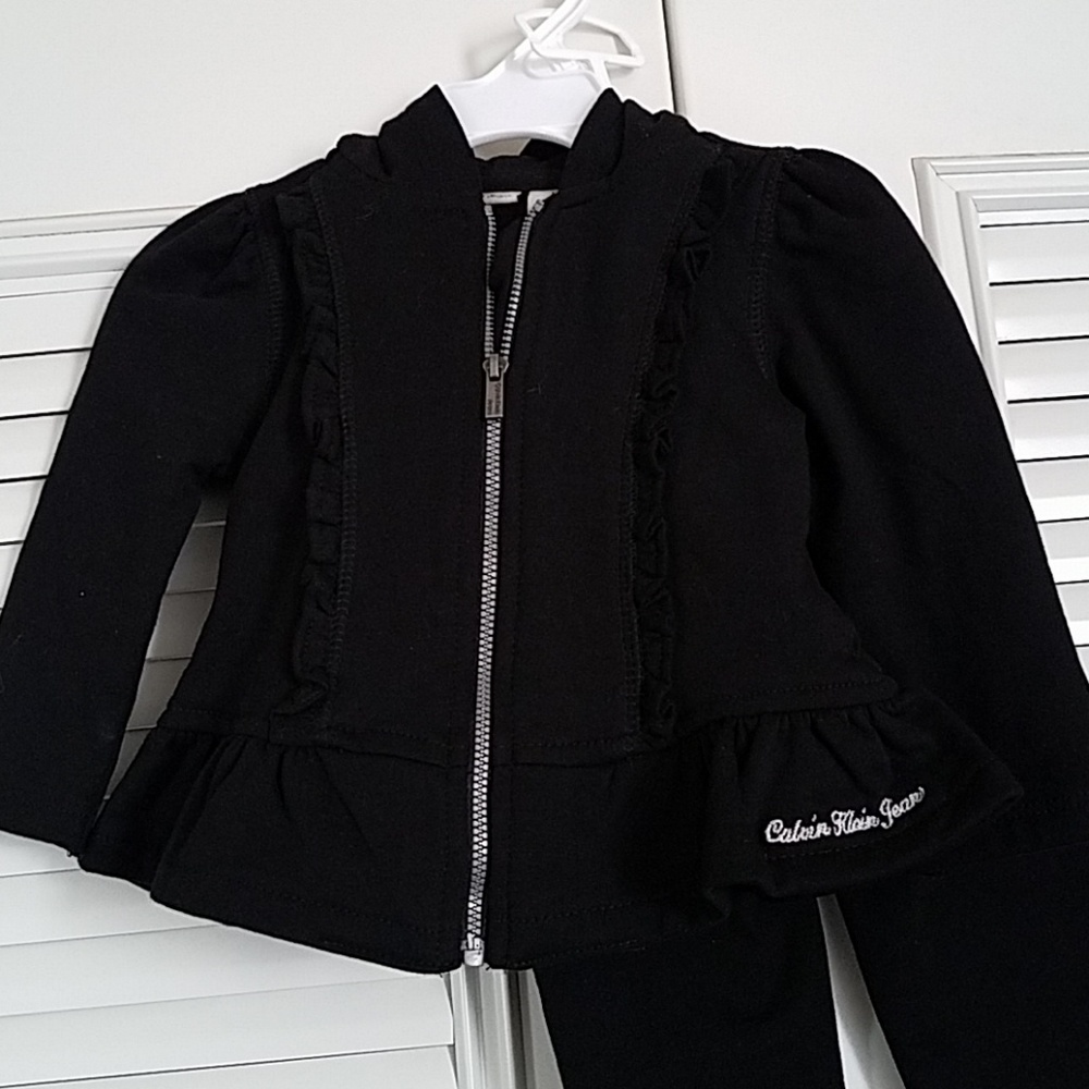 CALVIN KLEIN JEANS Baby Girl Toddler Set